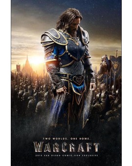 WARCRAFT. Póster CÓMIC CON 1