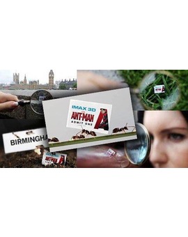 La búsqueda de las mini entradas de ANT-MAN en Londres.