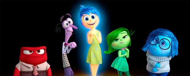 Ni altos ni bajos ni flacos ni gordos. ALEGRÍA es UN RAYO DE LUZ, TRISTEZAS es UNA LAGRIMA, MIEDO es UN NERVIO (?), ASCO es UN BROCOLI y FURIA es UN LADRILLO (?)