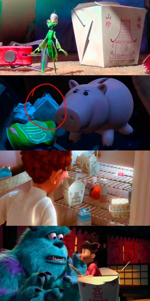 Comida china en PIXAR.