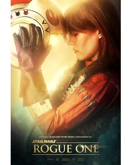 Primer fanpóster de STAR WARS. ROGUE ONE.