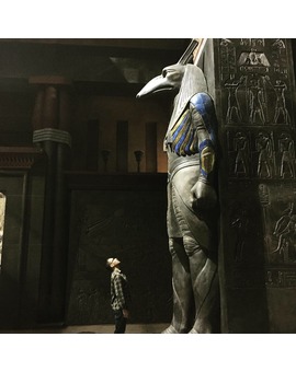 En el set de X-Men: Apocalypse.