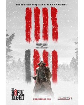 'The H8ful Eight' póster.