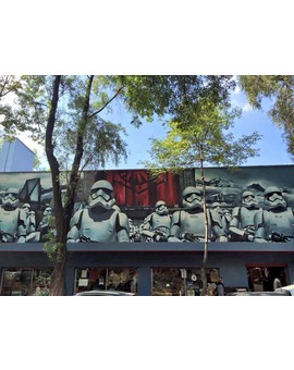 Un mural en México.
