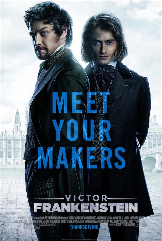 VICTOR FRANKENSTEIN. Trailer.