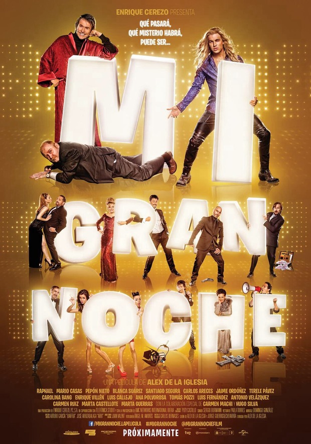 MI GRAN NOCHE. Póster.