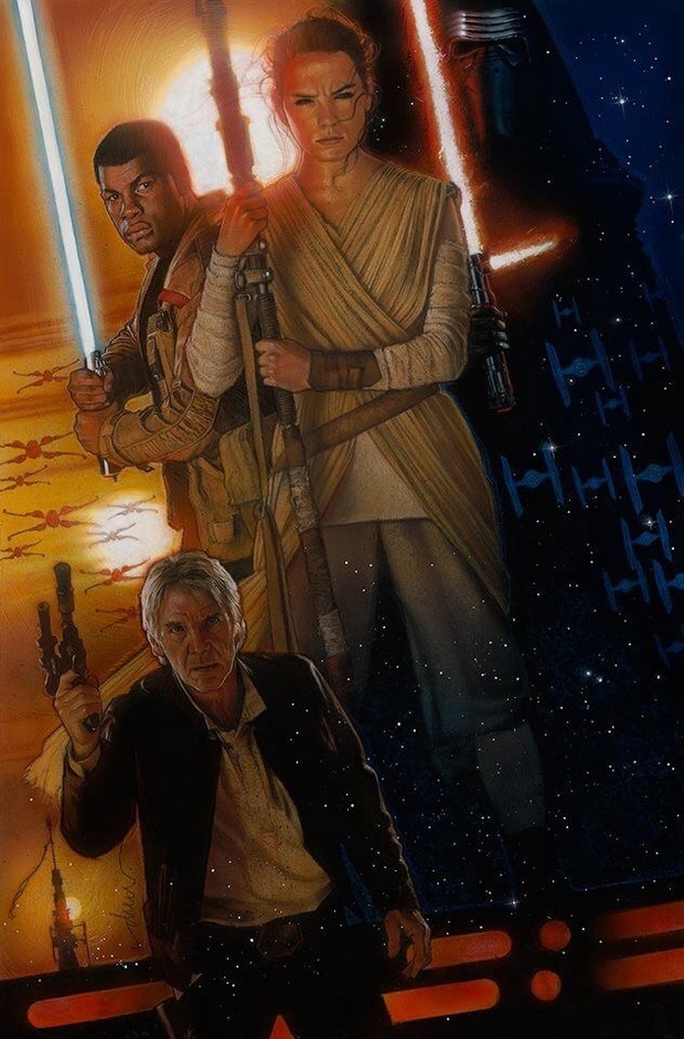 Dice Drew Struzan que el Episodio VII es la mejor película de Star Wars.
