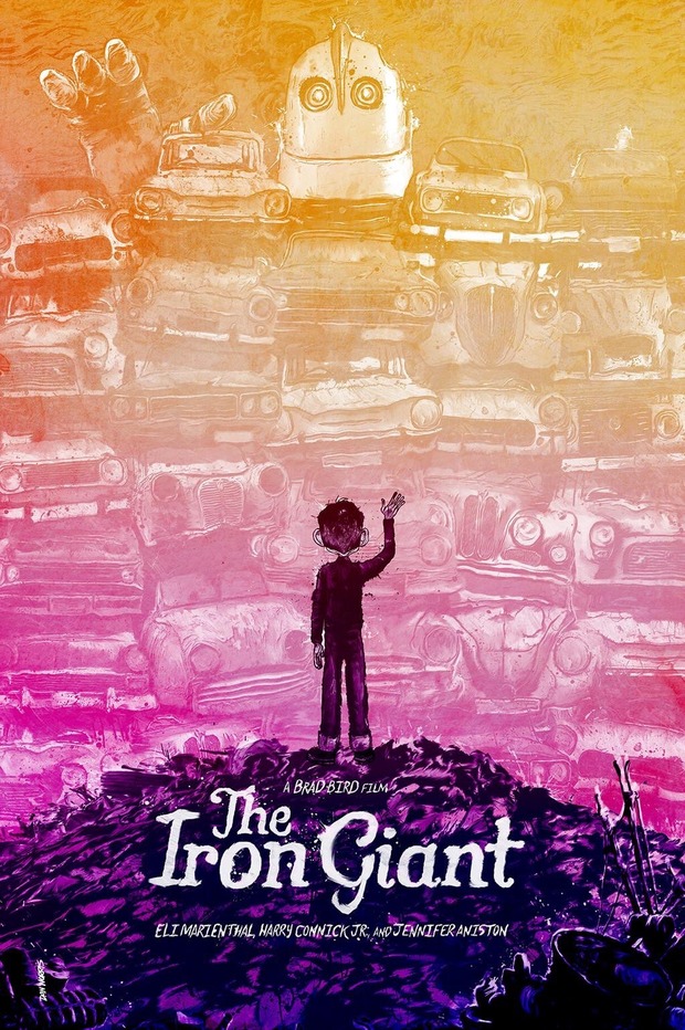 'El Gigante de Hierro' Póster.
