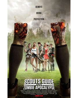 Póster de una de zombis.