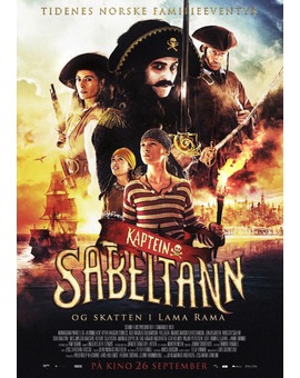 'El Capitán Diente de Sable y el Tesoro de Lama Rama'. Trailer español.