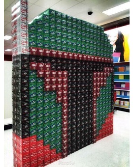 Creatividad de súpermercado.