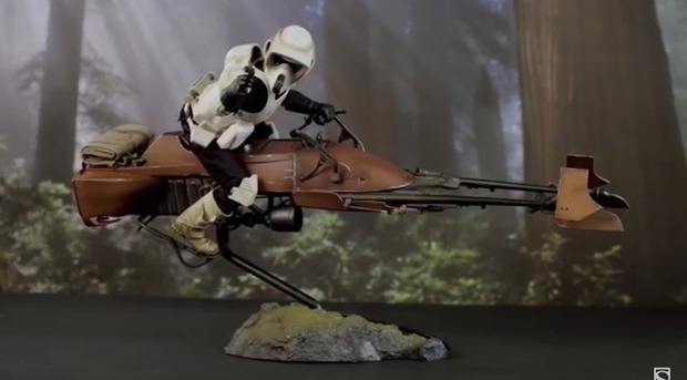 Cómo hacer una buena composición con esta figura de Sideshow.