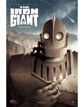 Otro bonito póster de 'El Gigante de Hierro'.