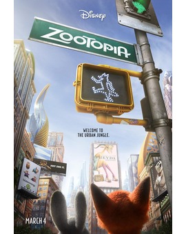 'Zootopia' 1º póster.