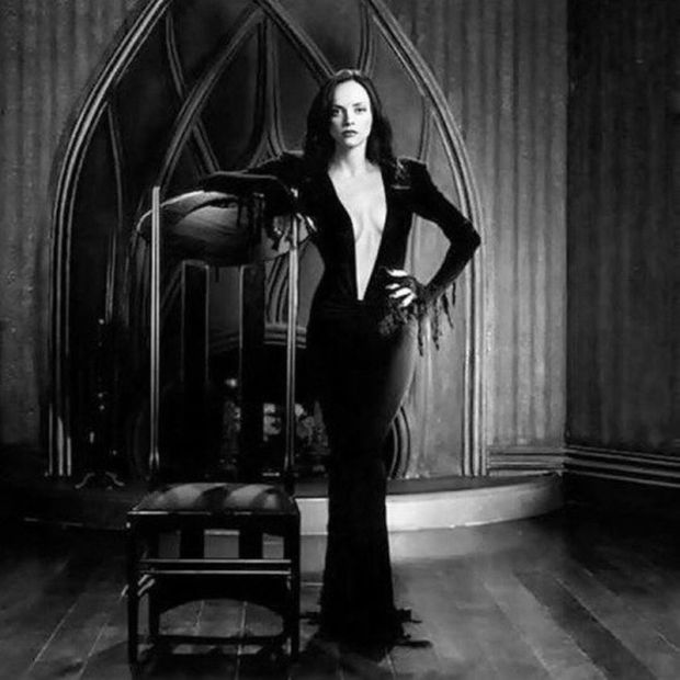 Christina ya es Morticia.