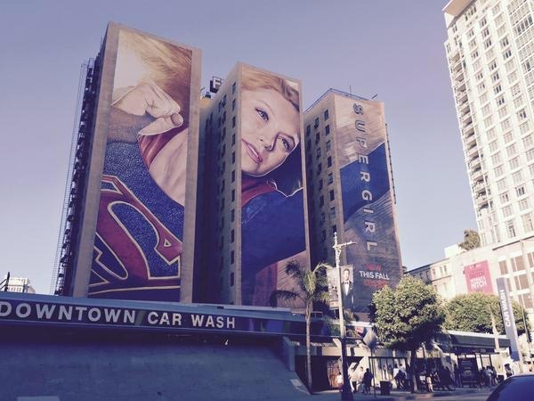 'Supergirl' publicidad.