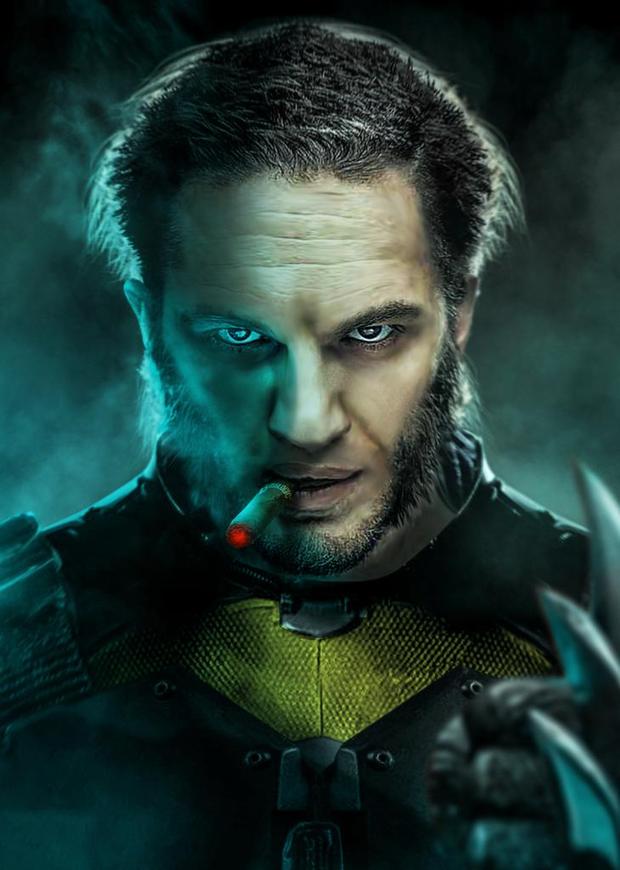 Así podría lucir Tom Hardy de Lobezno cómo piensa Hugh Jackman.