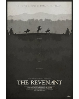 'El Renacido'. Póster.