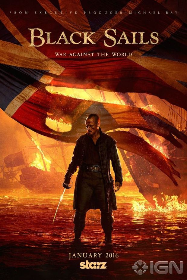 Y 'Black Sails' llega a su 3ª temporada. Muchos lo dudaban, qué cosas.