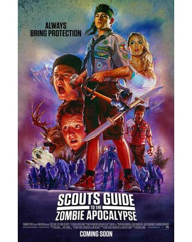 'Scouts Guide To The Zombie Apocalypse' póster.