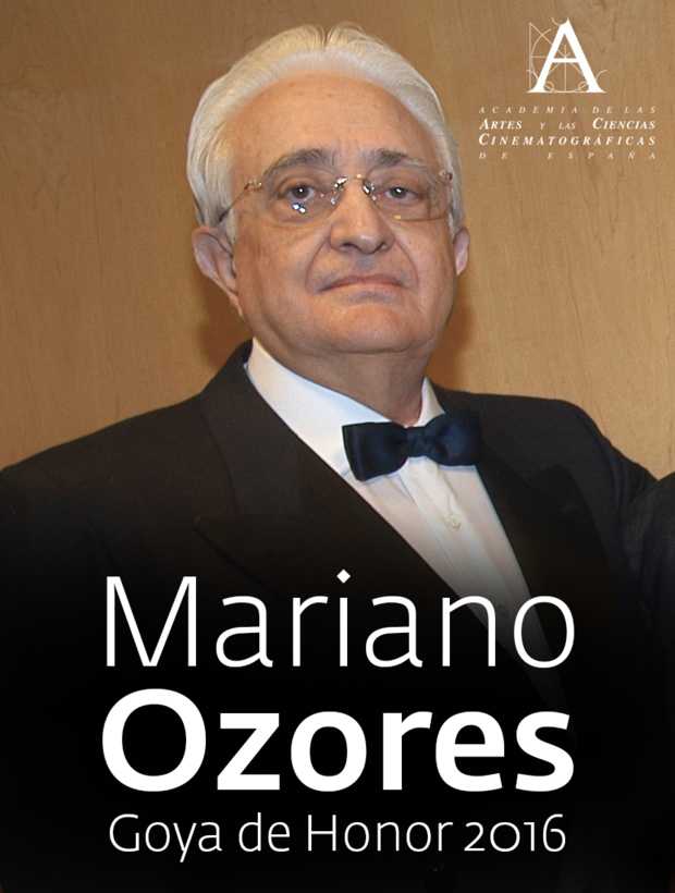 Mariano Ozores Goya de Honor 2016