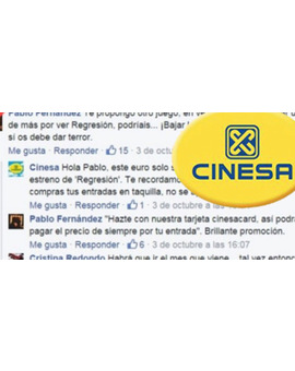 La polémica mangancia del 1€ extra en Cinesa por las "Películas Premium". 