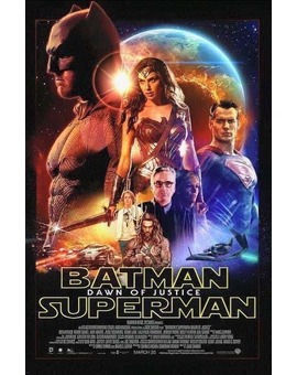 'Batman vs Superman' póster estilo 'Star Wars VII'