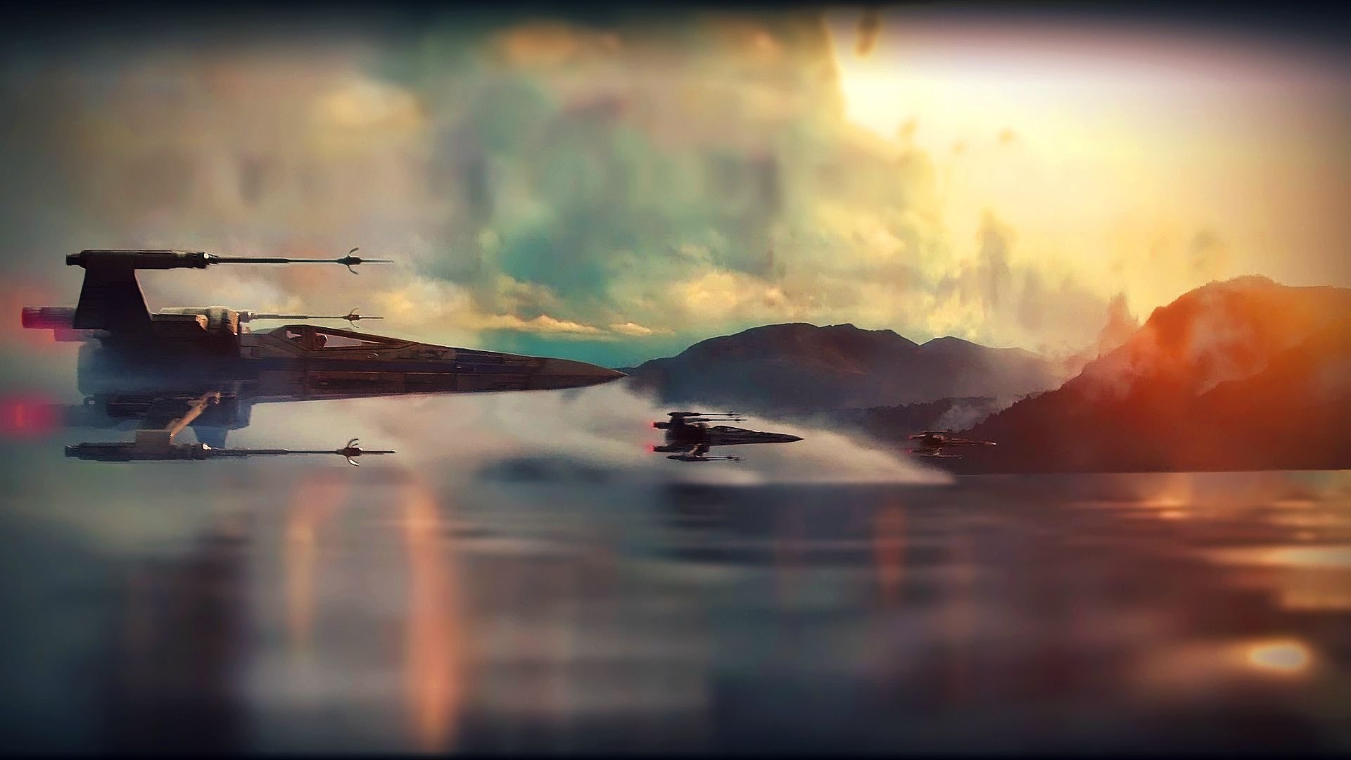 Star Wars VII' trailer en 4K, para los que lo podáis disfrutar.