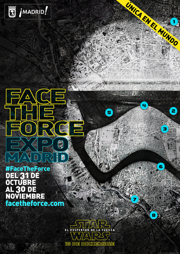 Para hacerse fotos con todos hay que recorrer Madrid de punta a punta.
