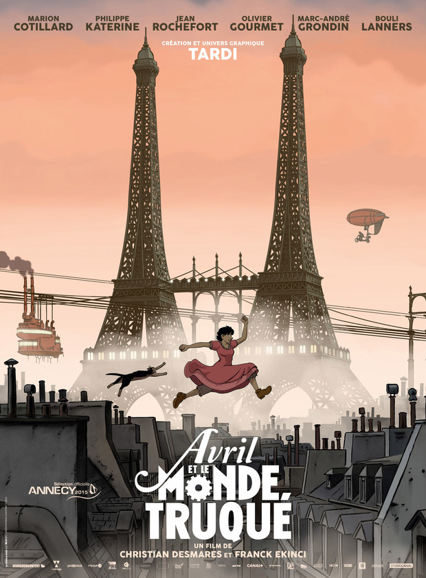 'Avril et le Monde Truqué' Trailer.