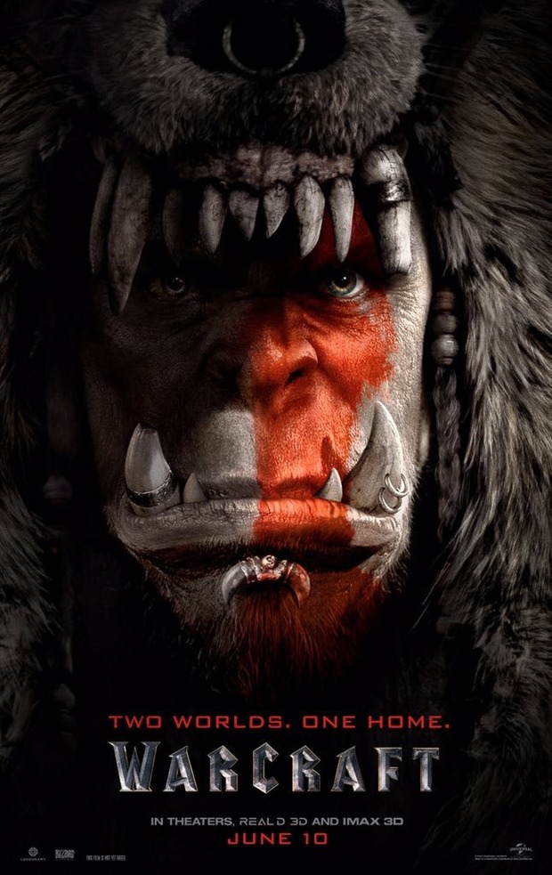 'Warcraft' póster de Durotan.