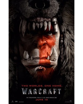 'Warcraft' póster de Durotan.