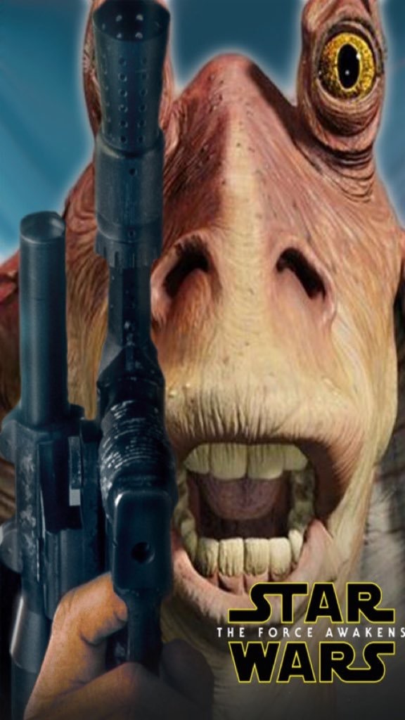 'Star Wars VII' póster de EL personaje.