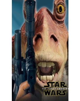 'Star Wars VII' póster de EL personaje.