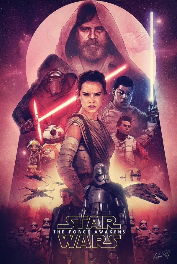 'Star Wars VII' fanpóster.