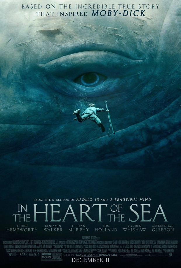 'En el Corazón del Mar' nuevo gran póster.