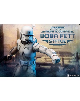 Sideshow saca la estatua del Boba Fett de Ralph McQuarrie.