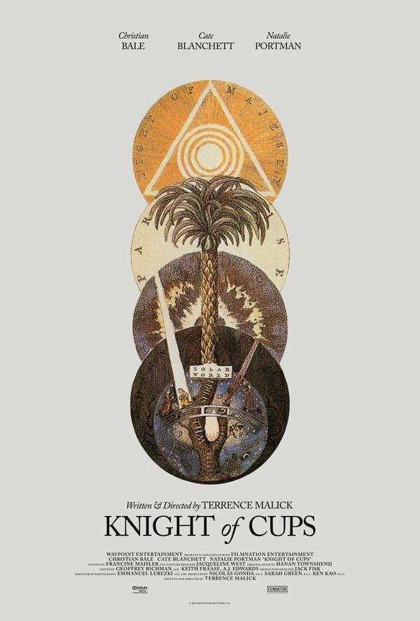 'Knight of Cups' tráiler.