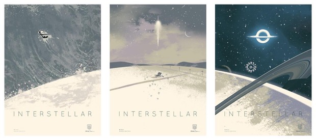 Pósters de 'Interstellar' para el reestreno del pasado 27N en IMAX.