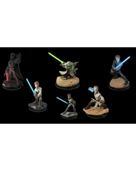 Se confirmó el rumor: edición limitada de las figuras Star Wars Infinity con luz en los sables. Lo malo, son las mismas figuras de antes.