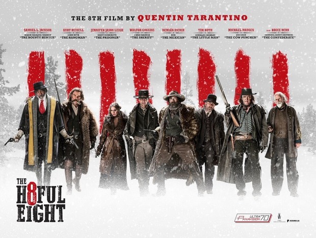 'The H8ful Eight' nuevo póster.