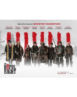 'The H8ful Eight' nuevo póster.
