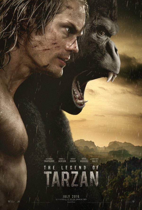 'La Leyenda de Tarzán' póster.