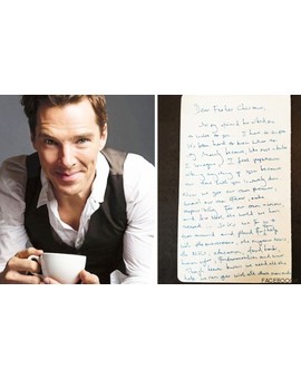 La emocionante carta a Papá Noel de Benedict Cumberbatch.