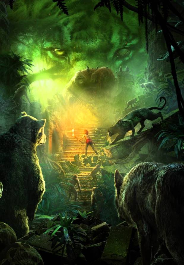 'El Libro de la Selva' póster viviente ¡!