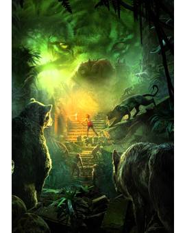 'El Libro de la Selva' póster viviente ¡!