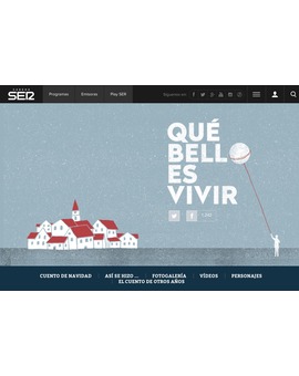 La adaptación de '¡Qué Bello es Vivir!' de la Cadena Ser. Cuento de Navidad.