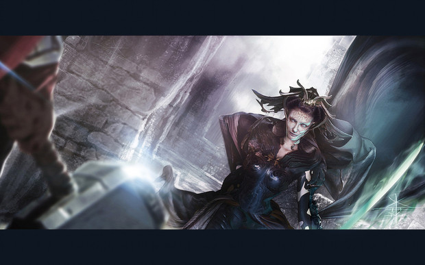 Imaginando a Cate Blanchett en 'Thor: Ragnarok'.