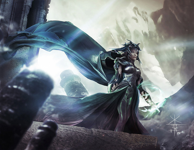 Imaginando a Cate Blanchett en 'Thor: Ragnarok'.