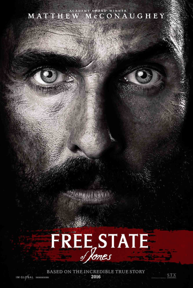 'Free State of Jones' trailer.